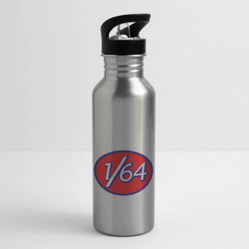 One Sixty Four -- vintage auto inspired oval - 20 oz Water Bottle