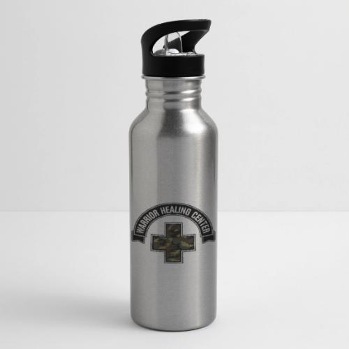 WHC Logo Metalic Final - 20 oz Water Bottle