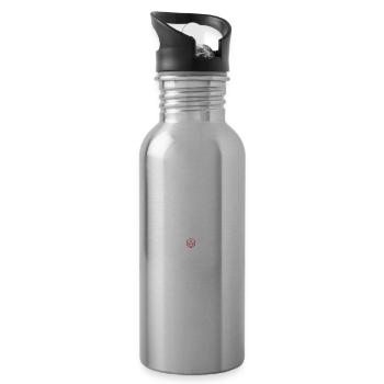Chaotic Whatever Alignment - 20 oz Water Bottle - silver - Right