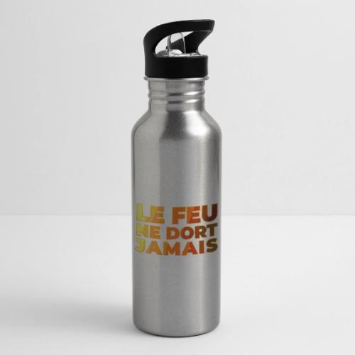 Fire never sleeps - 20 oz Water Bottle