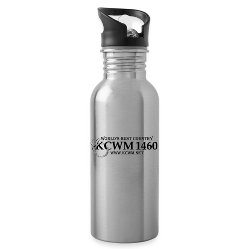 KCWM Logo - Water Bottle