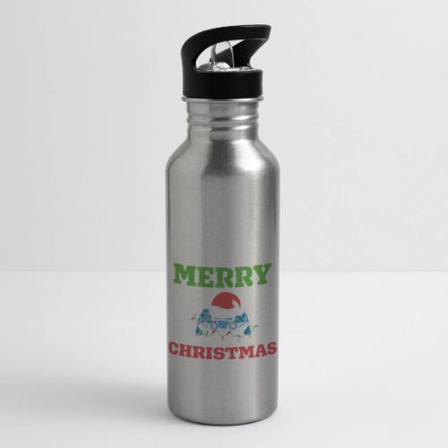 Merry Gaming Christmas - 20 oz Water Bottle