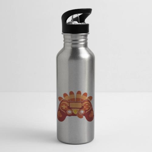 Gamer Turkey Thanksgiving - 20 oz Water Bottle