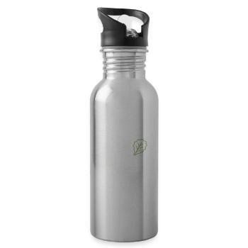 I'm with The Lettuce - 20 oz Water Bottle - silver - Right