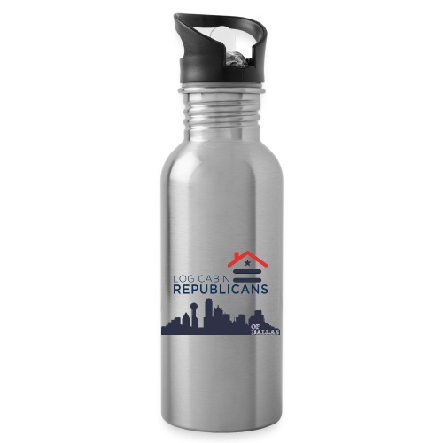 Log Cabin Republicans - Dallas Skyline - Water Bottle