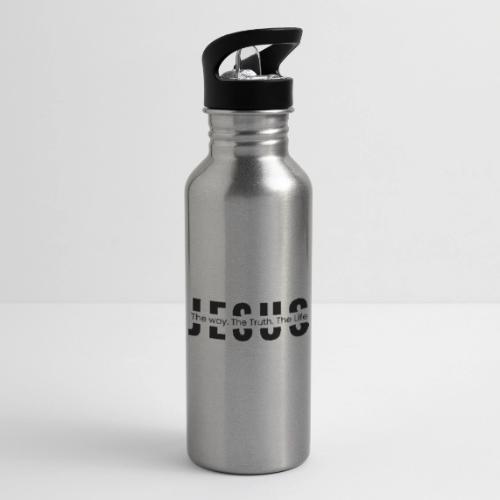 Jesus the Truth and the Life Bible Verse Merch - 20 oz Water Bottle