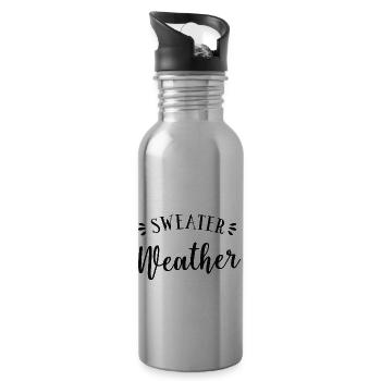 Thank You - 20 oz Water Bottle - silver - Right