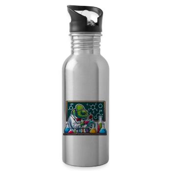 Chemical Chameleon - 20 oz Water Bottle - silver - Right