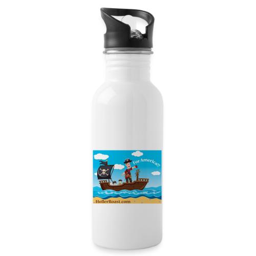 Holler Roast: For America! - 20 oz Water Bottle
