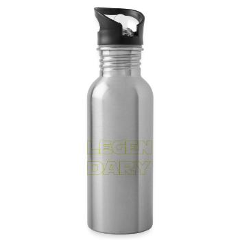 Legendary Wait For It Parody - 20 oz Water Bottle - silver - Right