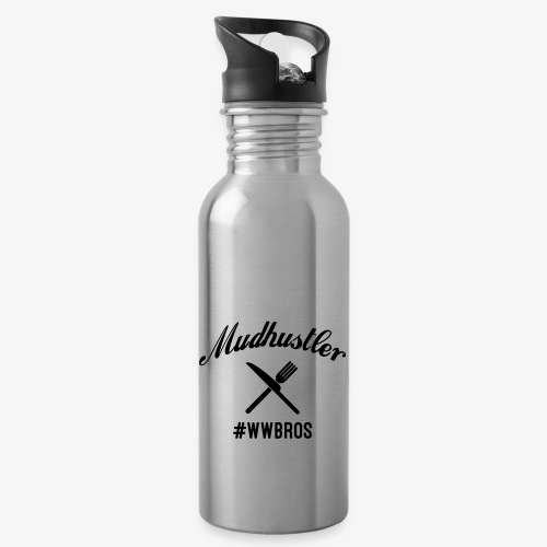 Mudhustler #wwbros - 20 oz Water Bottle