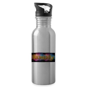 HUMANITY - 20 oz Water Bottle - silver - Right