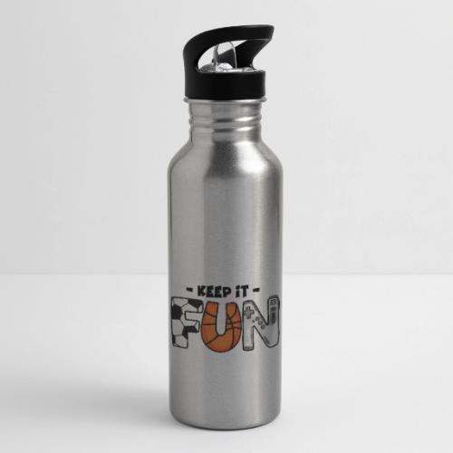 Keep It Fun: Sports & Gaming - 20 oz Water Bottle