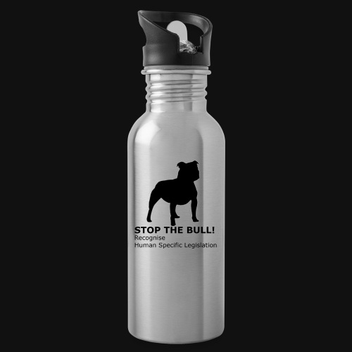 Stop The Bull - 20 oz Water Bottle