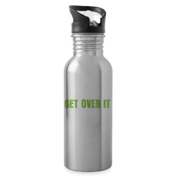Equestrian Horse Show - 20 oz Water Bottle - silver - Right