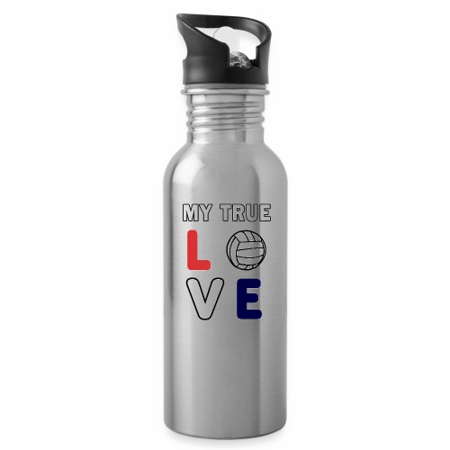 Volleyball My True Love Sportive V-Ball Team Gift. - Water Bottle