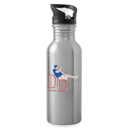 Droppin Dimes Podcast Logo - Water Bottle