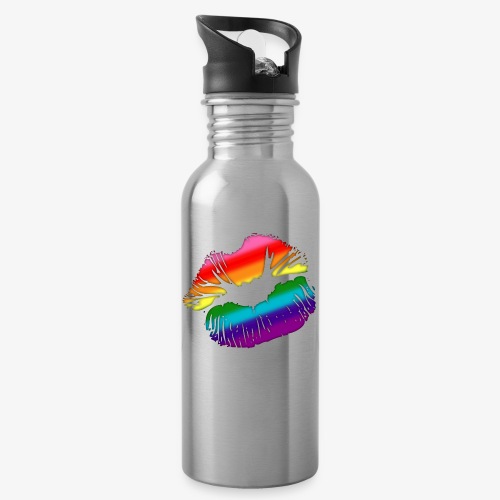 Original Gilbert Baker LGBTQ Love Rainbow Pride - Water Bottle