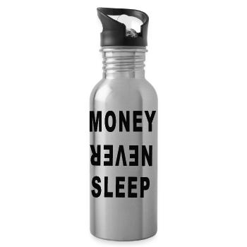 MONEY - 20 oz Water Bottle - silver - Right