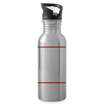Every Strike to the Home run yellow trending - 20 oz Water Bottle - silver - Right