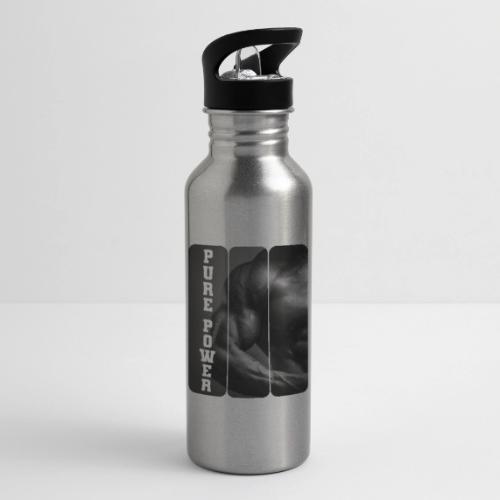 Bodybuilding: Pure Power - 20 oz Water Bottle