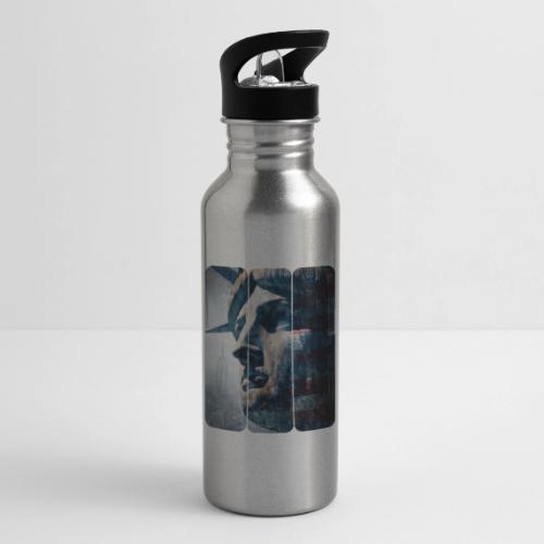 USA: Urban Liberty Triptych - 20 oz Water Bottle
