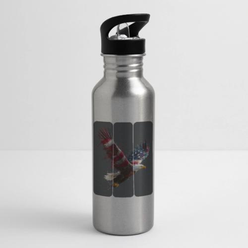 USA: Freedom in Flight - 20 oz Water Bottle