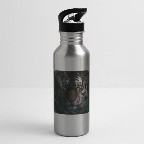 Tiger Jungle Eyes Wildlife Design - 20 oz Water Bottle
