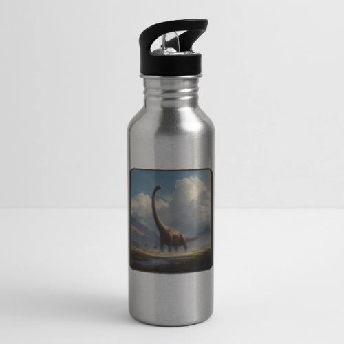 Brachiosaurus Valley Landscape Design - 20 oz Water Bottle