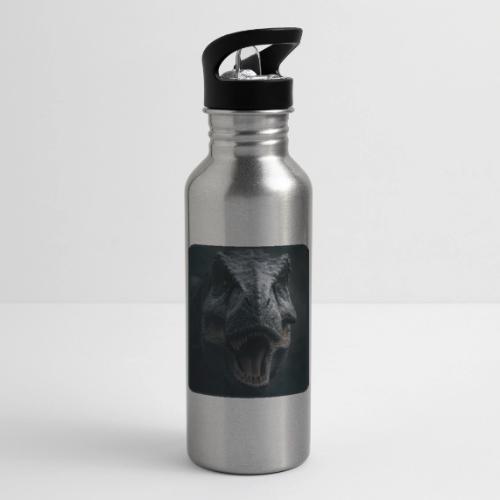 T Rex Cinematic Close-Up Design - 20 oz Water Bottle