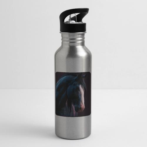 Noble Horse Cinematic Portrait Design - 20 oz Water Bottle