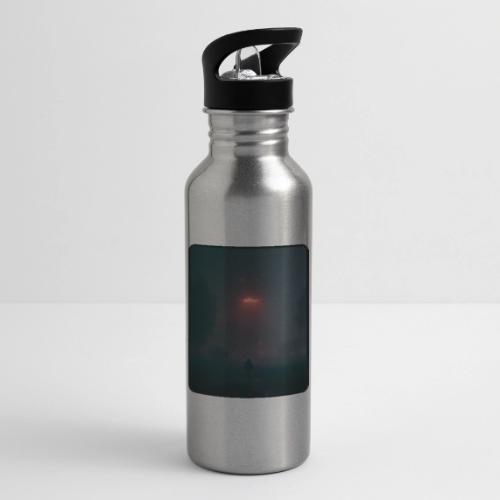 Mysterious UFO Encounter Design - 20 oz Water Bottle