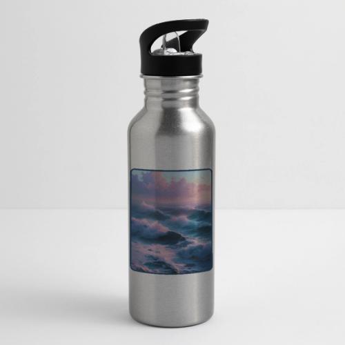 Dreamy Pastel Ocean Sunset Art - 20 oz Water Bottle