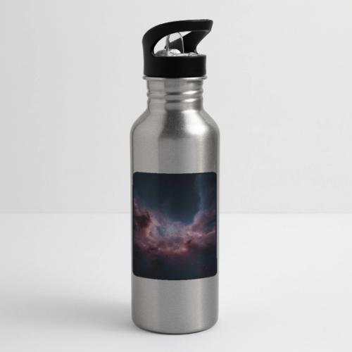 Radiant Cosmic Nebula Artwork - 20 oz Water Bottle