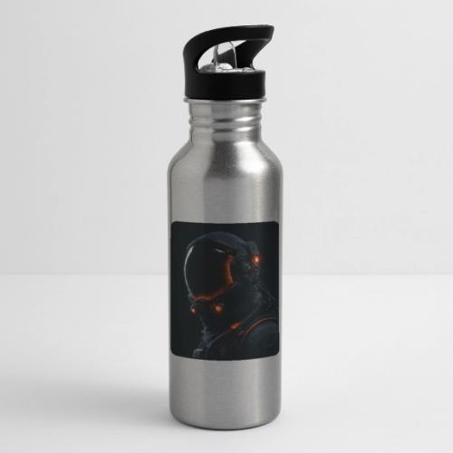 Futuristic Astronaut Helmet - 20 oz Water Bottle
