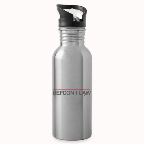 DEFCON 1 LAW - 20 oz Water Bottle