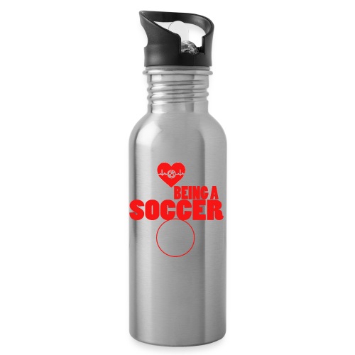 I Love being a Soccer MOM - 20 oz Water Bottle