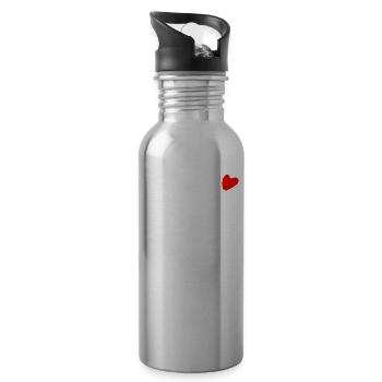 Girl POWER Girl Power - 20 oz Water Bottle - silver - Right