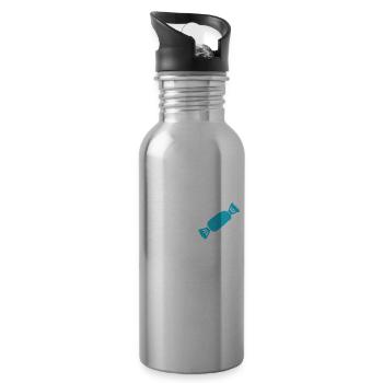 Keeper of The Snacks - 20 oz Water Bottle - silver - Right