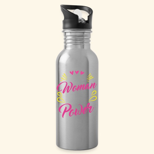 woman - 20 oz Water Bottle