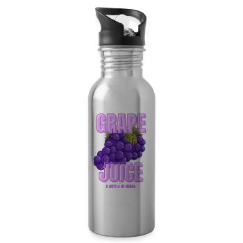 Grapejuice - 20 oz Water Bottle - silver - Right