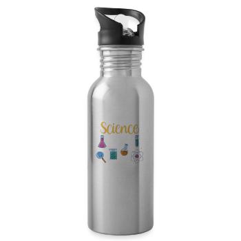 It's A Science Thing You Wouldn't Understand Team - 20 oz Water Bottle - silver - Right
