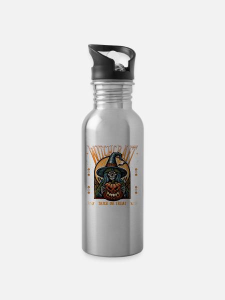 Halloween Streetwear - 20 oz Water Bottle - silver