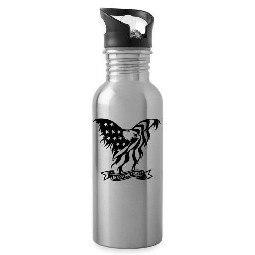 eagle trust - 20 oz Water Bottle