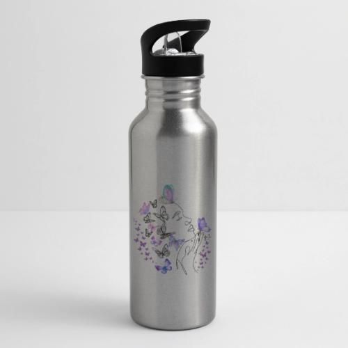 Dreamy Butterfly Goddess - Fairytale Design - 20 oz Water Bottle