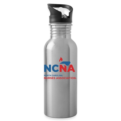 NCNA Logo color lg - Water Bottle