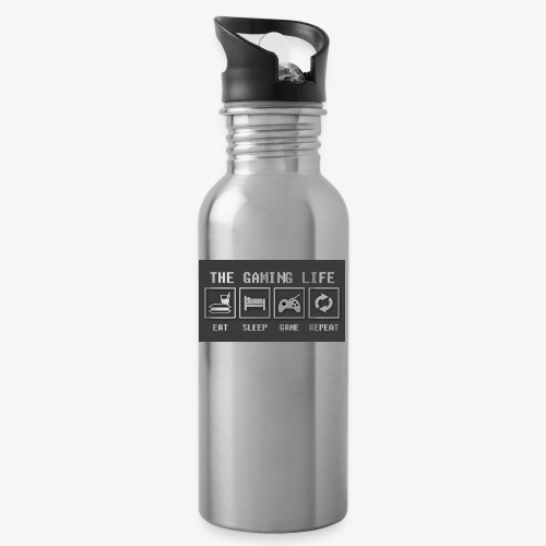 Gaming is life - 20 oz Water Bottle