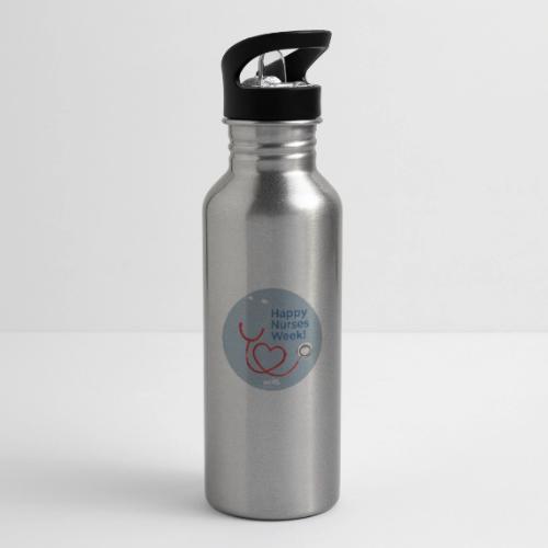 Happy Nurses Week - 20 oz Water Bottle