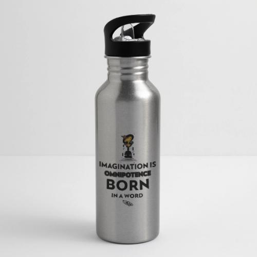 Imagination Is Omnipotence - 20 oz Water Bottle