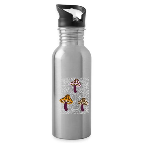 Fall Season Mushroom Designs - 20 oz Water Bottle
